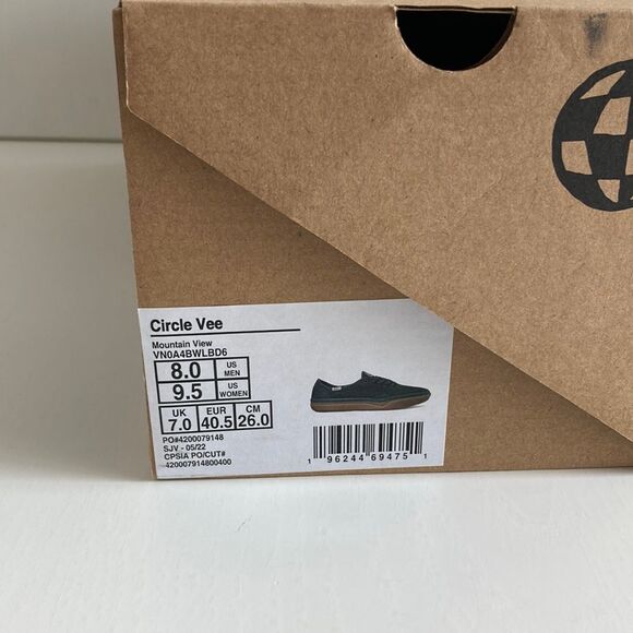 Vans Circle Vee Skate Shoes - Picture 12 of 13